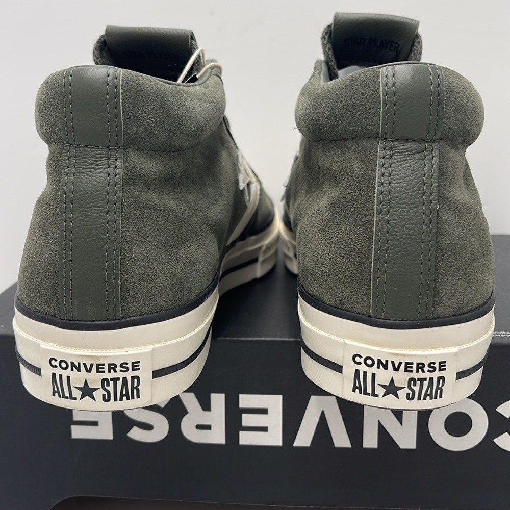 Converse Men's Black High-Top Sneakers A09463C
STAR PLAYER 76 MID CAVE GREEN - Picture 13 of 16